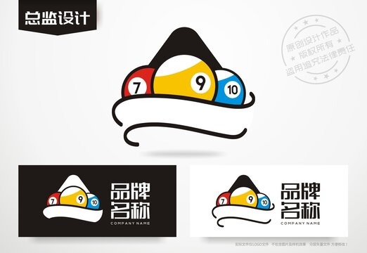 台球厅logo
