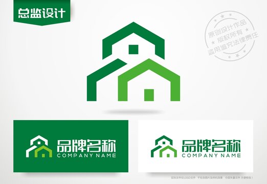 房子logo家政服务标志