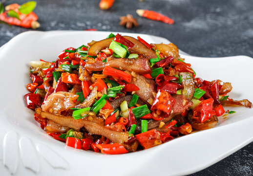 小炒腊肉