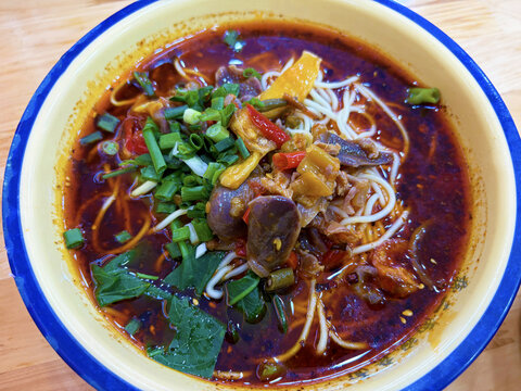 鸡杂面