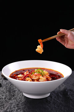 水煮汉虾