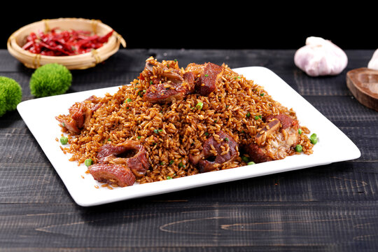 特色牛排炒饭