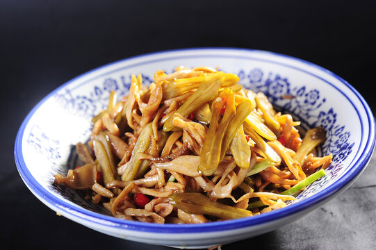 刀豆炒鹅肠