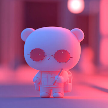 潮玩公仔盲盒形象