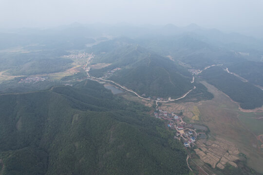 森林大山村落