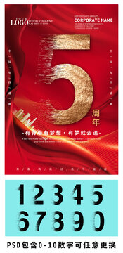 周年庆典海报