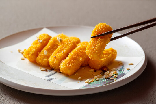 脆炸鲜奶