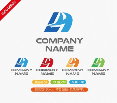 DH字母LOGO