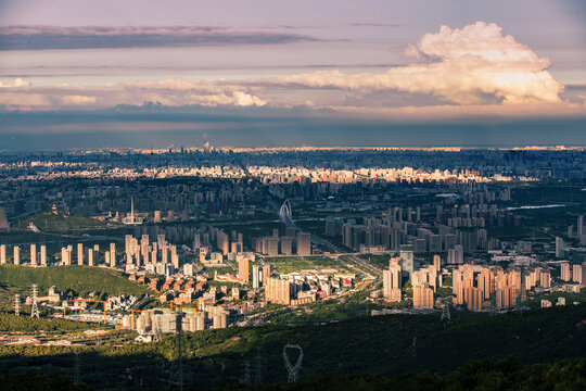 俯瞰北京