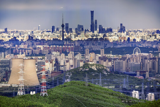 俯瞰北京