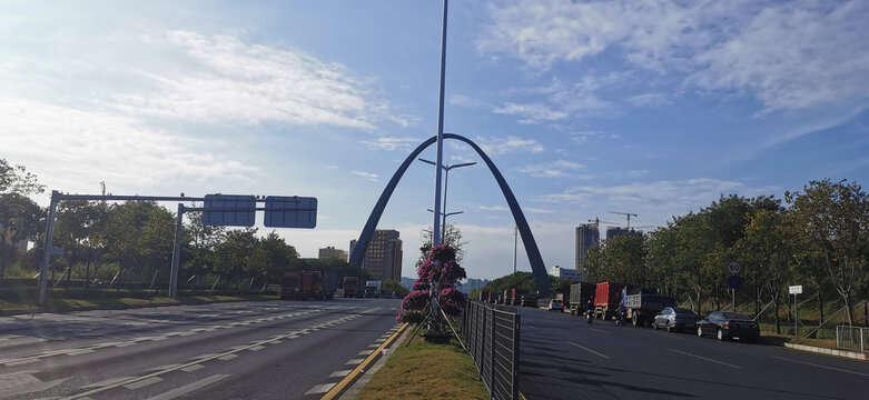 城市道路风光