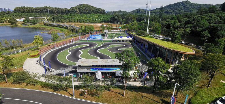 虹桥公园模型车比赛场地