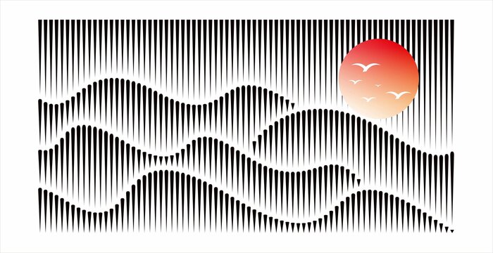 线条山