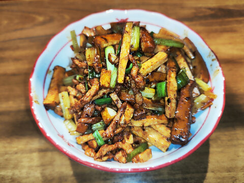 香干肉丝