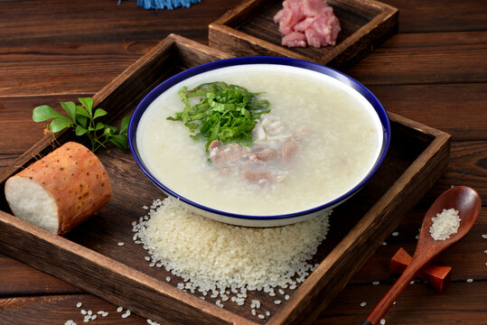 山药瘦肉粥