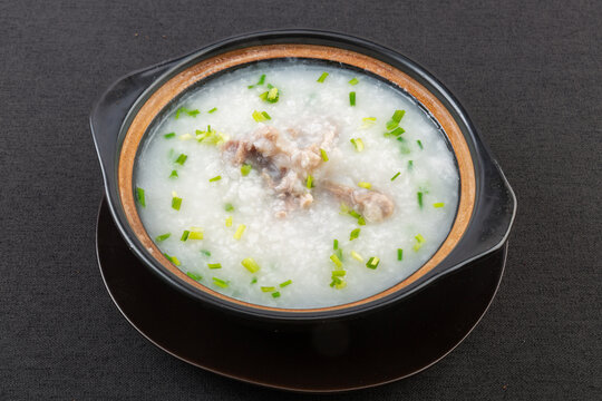 广式砂锅排骨粥