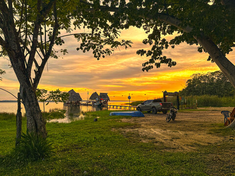 夕阳美景