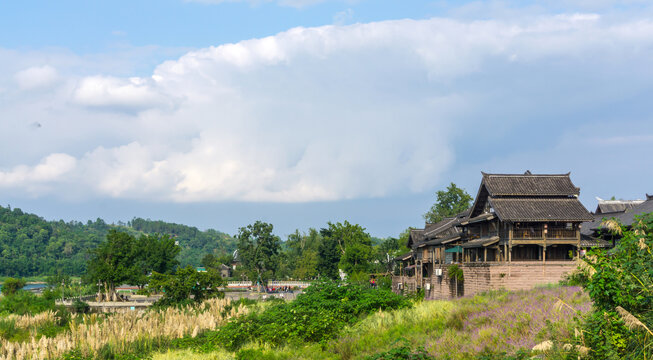 李庄古镇民居