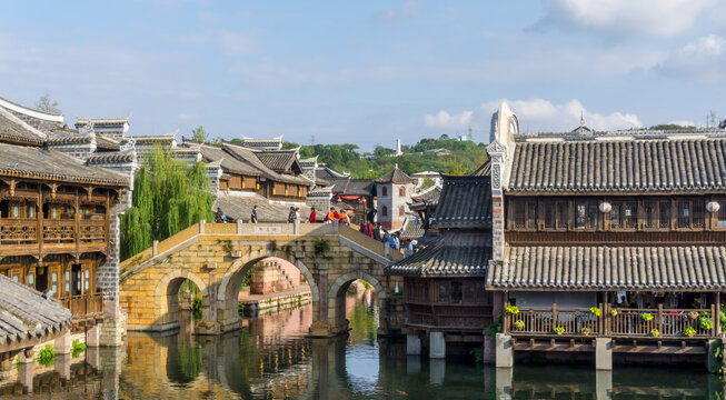 李庄古镇风光