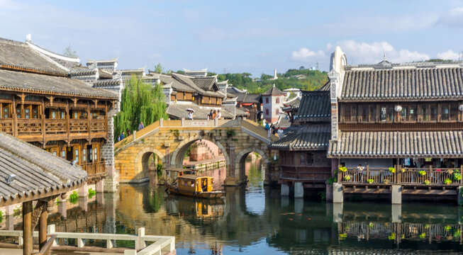 李庄古镇风光