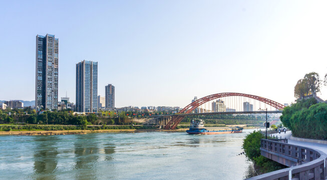 宜宾市三江口景观