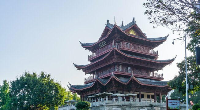 夹镜楼风采