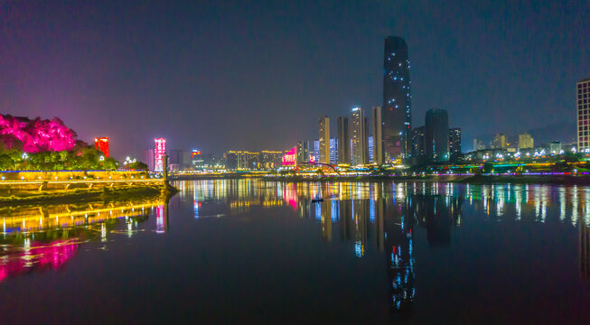 三江口夜景