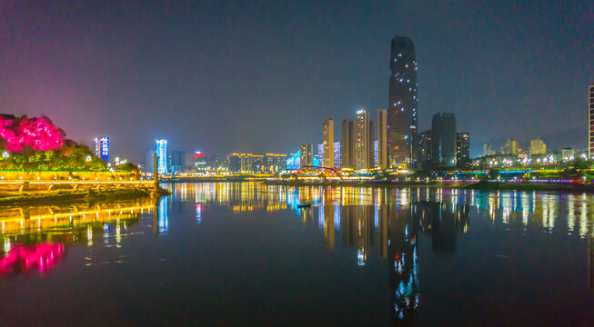 三江口夜景