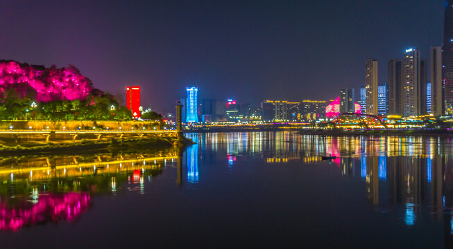 三江口夜景