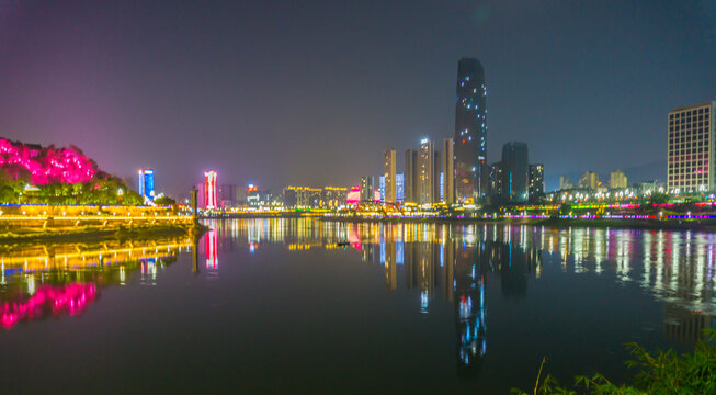 三江口夜景