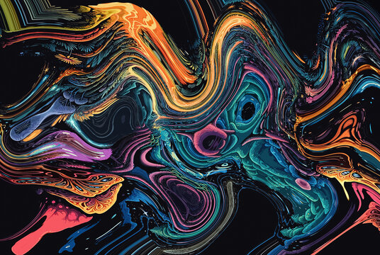 艺术彩绘肌理抽象背景