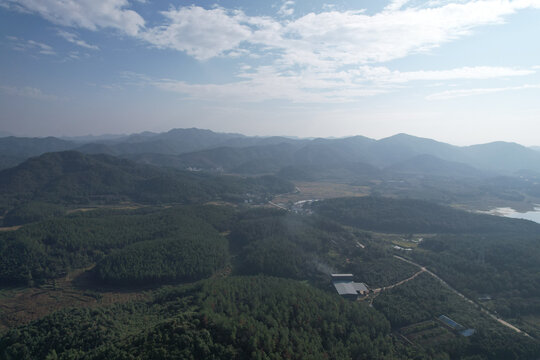 森林乡村振兴航拍