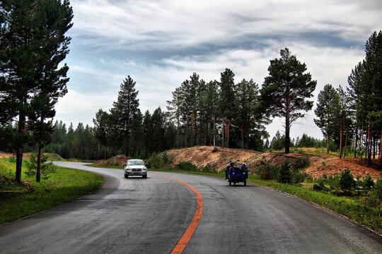 阿尔山草原公路