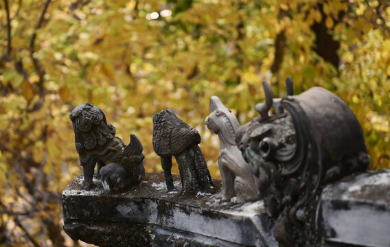 北京潭柘寺秋色