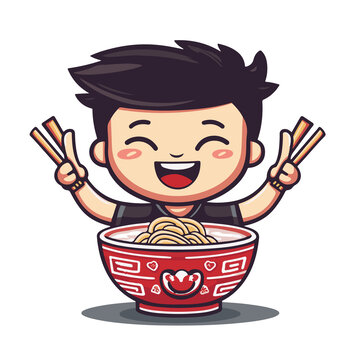 卡通面馆LOGO