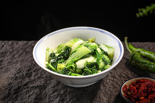 炒小白菜
