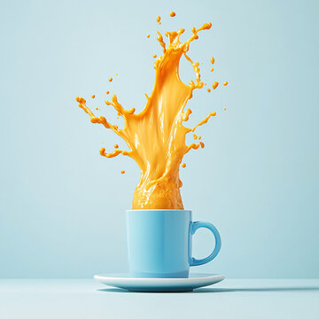 咖啡杯效果