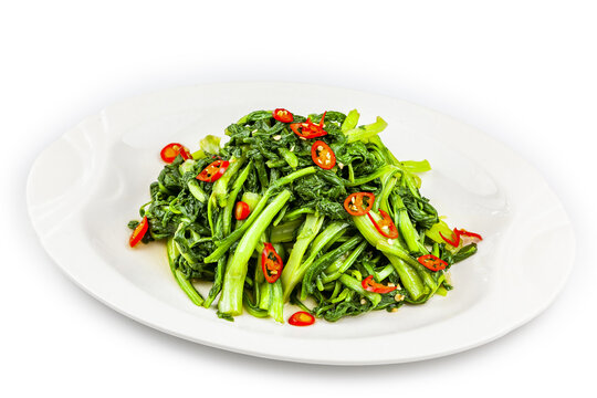 清炒茼蒿