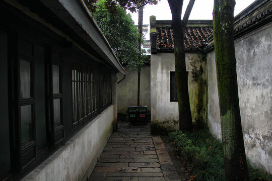 乌镇茅盾故居民居院落