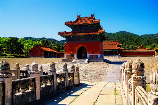 清东陵景陵碑亭