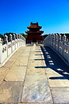 清东陵景陵碑亭