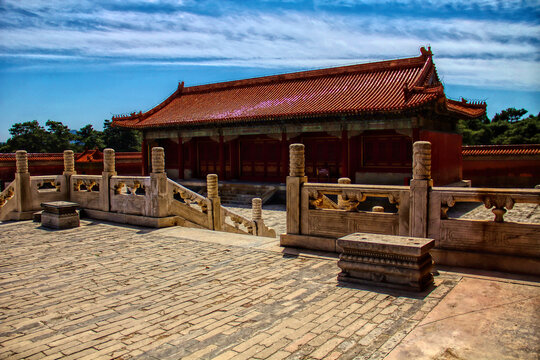 清东陵慈禧陵地面建筑