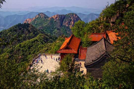 天津盘山上方寺古寺古刹