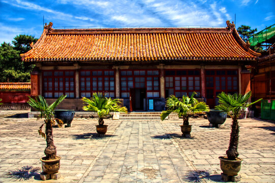 清东陵慈禧陵地面建筑历史古迹