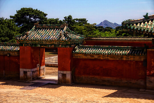 清东陵慈禧陵地面建筑