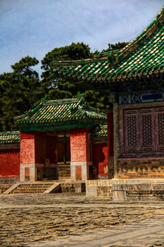 清东陵慈禧陵地面建筑