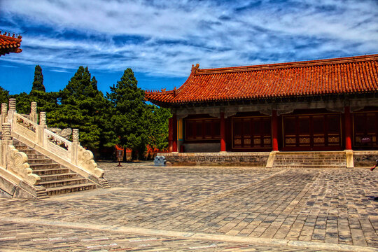 清东陵慈禧陵地面建筑
