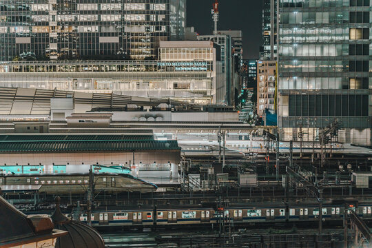 东京车站夜景