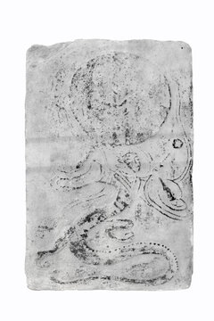 成都望丛博物馆藏汉代女娲图画像砖