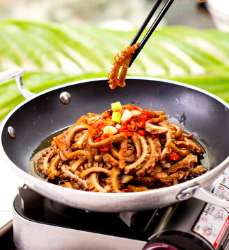 干锅牛肚